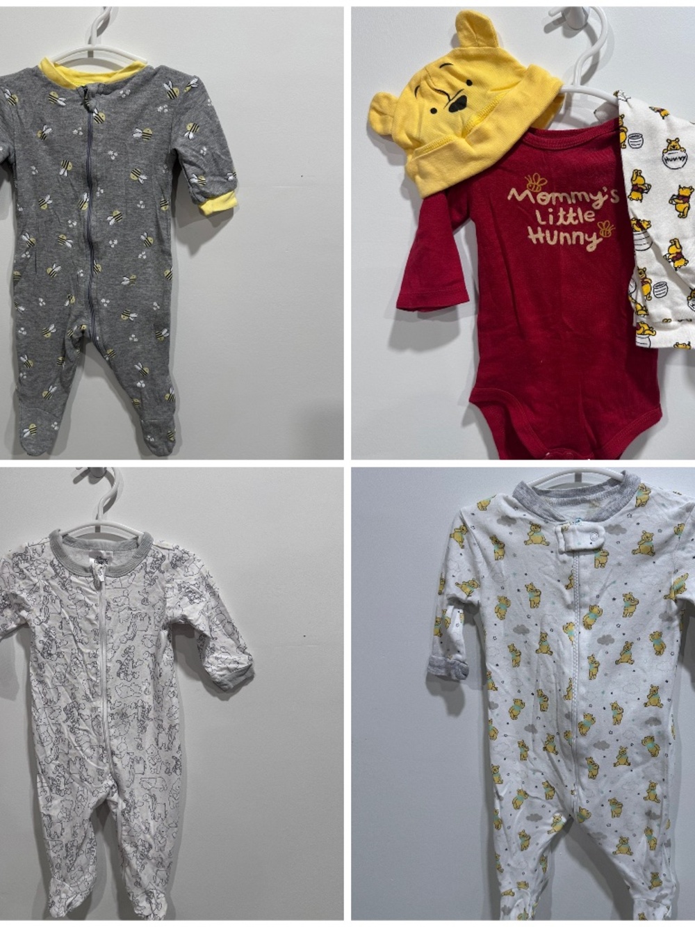 Winnie the Pooh Neutral Baby 0-3 month Clothes